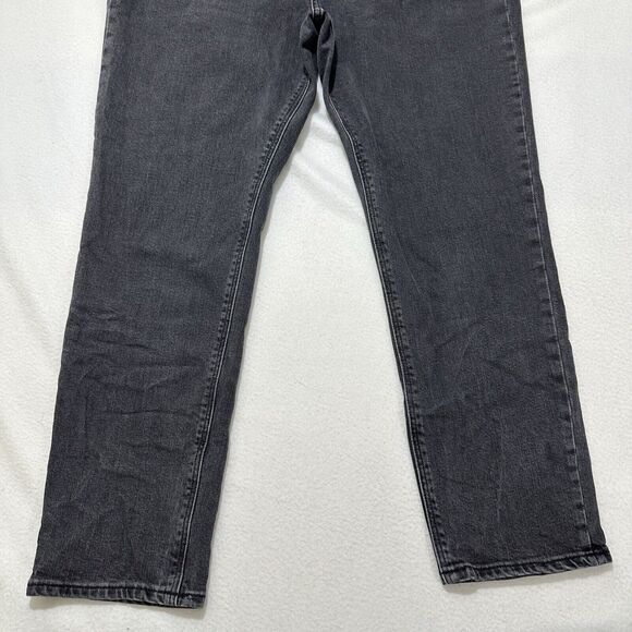Old Navy Boyfriend Women's 14 Mid Rise Jeans Gray Denim 26" Inseam - Picture 5 of 16